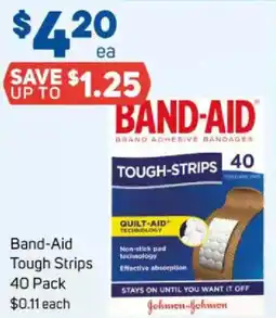 Foodland Band-Aid Tough Strips offer