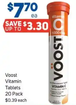 Foodland Voost Vitamin Tablets offer