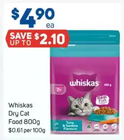 Foodland Whiskas dry cat food offer