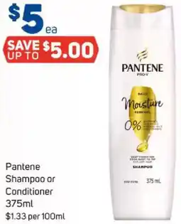 Foodland Pantene shampoo or conditioner offer