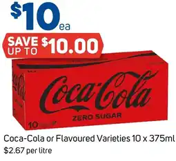 Foodland Coca-cola or flavoured varieties offer