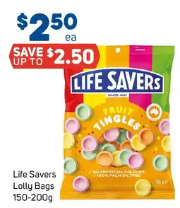 Foodland Life savers lolly bags offer