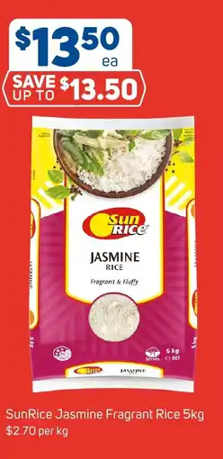 Foodland Sunrice jasmine fragrant rice offer