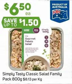 Foodland Simply tasty classic salad family pack offer