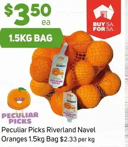 Foodland Peculiar picks riverland navel oranges bag offer