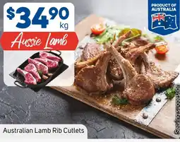 Foodland Australian lamb rib cutlets offer