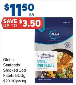 Foodland Global seafoods smoked cod fillets offer