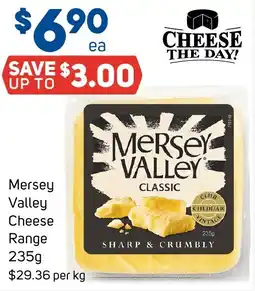 Foodland Mersey valley cheese range offer