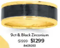 Angus & Coote 9ct & Black Zirconium offer