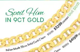Angus & Coote Italian Made Solid Curb Chain offer