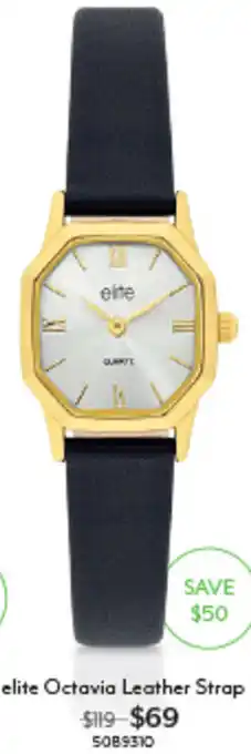 Angus & Coote elite Octavia Leather Strap offer