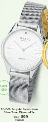 Angus & Coote OBAKU Smykke Case Diamond Set offer