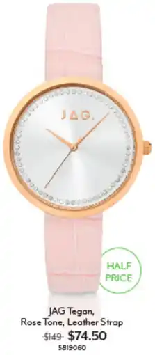 Angus & Coote JAG Tegan Leather Strap offer