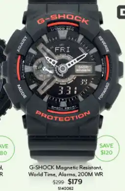 Angus & Coote G-SHOCK Magnetic Resistant World Time Alarms offer