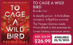 QBD To cage a wild bird offer