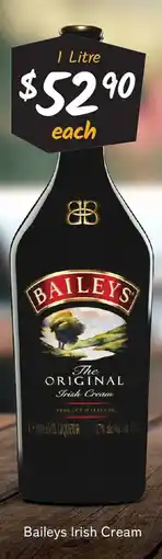 Cellarbrations Baileys Irish Cream offer
