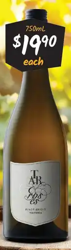 Cellarbrations Tar & Roses Range offer