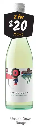 Cellarbrations Upside Down Range offer