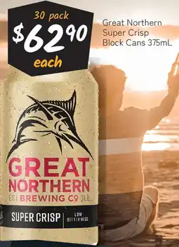 Cellarbrations Great Northern Super Crisp Block Cans offer