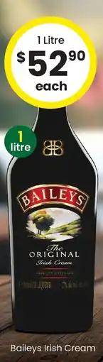 The Bottle O Baileys Irish Cream offer