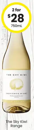 The Bottle O The Sky Kiwi Range offer