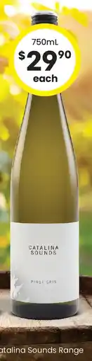 The Bottle O Catalina Sounds Range offer