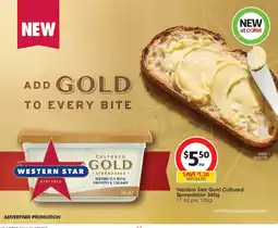 Coles western star gold cultured spreadable offer