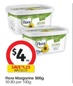 Coles Flora margarine offer