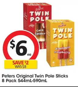 Coles Peters original twin pole sticks offer