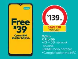 Coles Optus X Pro 5G offer