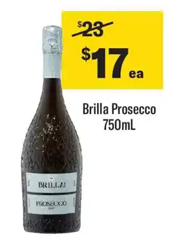 Coles Brilla prosecco offer