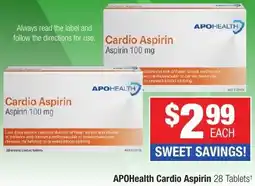 Direct Chemist Outlet APOHealth Cardio Aspirin offer
