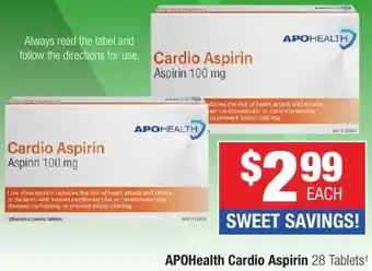 APOHealth Cardio Aspirin