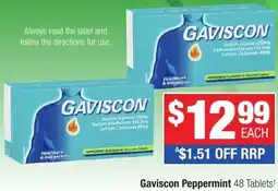 Direct Chemist Outlet Gaviscon Peppermint offer