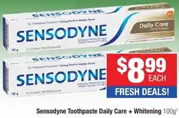 Direct Chemist Outlet Sensodyne Toothpaste Daily Care + Whitening offer