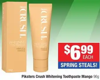 Direct Chemist Outlet Piksters Crush Whitening Toothpaste Mango offer