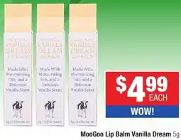 Direct Chemist Outlet MooGoo Lip Balm Vanilla Dream offer