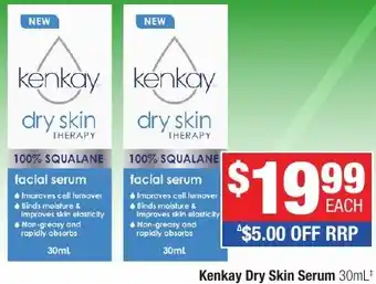 Direct Chemist Outlet Kenkay Dry Skin Serum offer