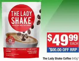 Direct Chemist Outlet The Lady Shake Coffee offer