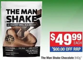 Direct Chemist Outlet The Man Shake Chocolate offer
