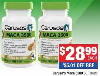 Direct Chemist Outlet Caruso's Maca 3500 offer
