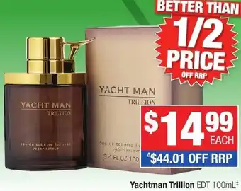 Direct Chemist Outlet Yachtman Trillion EDT offer
