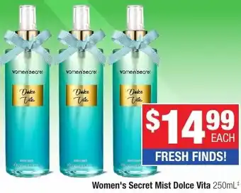 Direct Chemist Outlet Women's Secret Mist Dolce Vita offer