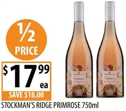 Supabarn Stockman's ridge primrose offer