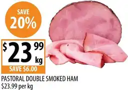 Supabarn Pastoral double smoked ham offer
