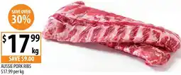 Supabarn Aussie pork ribs offer