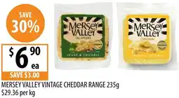 Supabarn Mersey valley vintage cheddar range offer