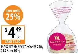 Supabarn Marcel's happy pancakes offer