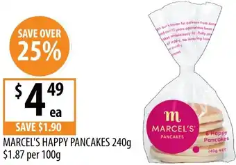 Supabarn Marcel's happy pancakes offer