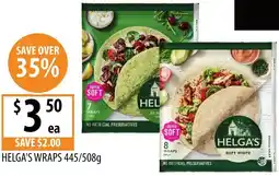 Supabarn Helga's wraps offer
